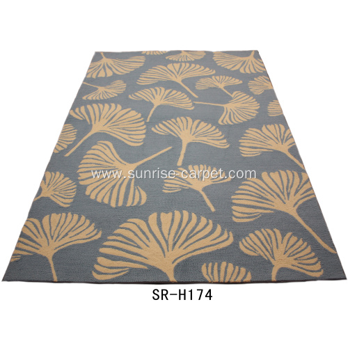 Dyeable Polyester Hand Hooked Carpet Rug